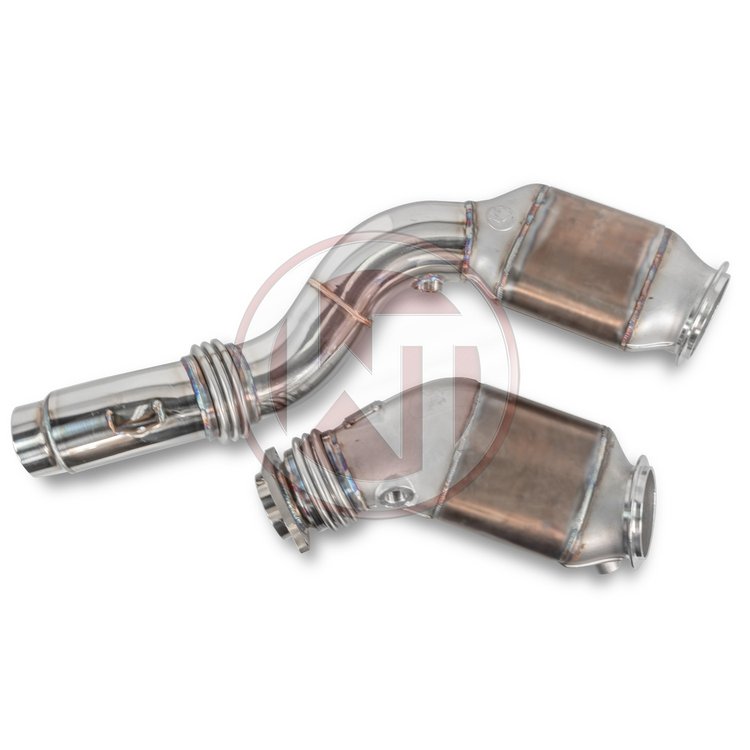 BMW M4 F82/83 met roetfilter Wagner Downpipe kit incl. 1x 200CPI sportkat.