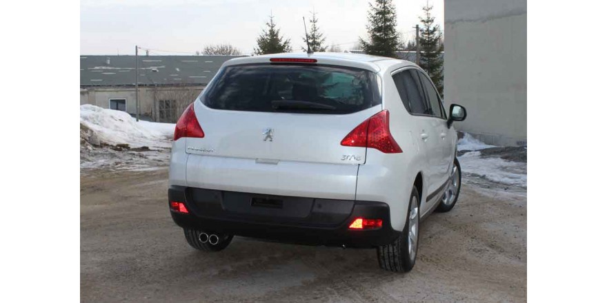 Peugeot 3008 Einddemper - 2x70 Typ 13 FOX