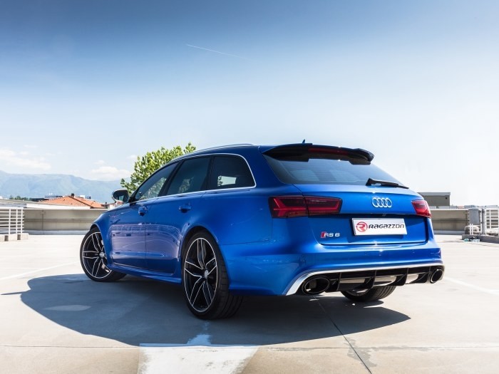 Audi RS6 (typ 4G) Avant 4.0TFSI V8 2013>> Cat-Back