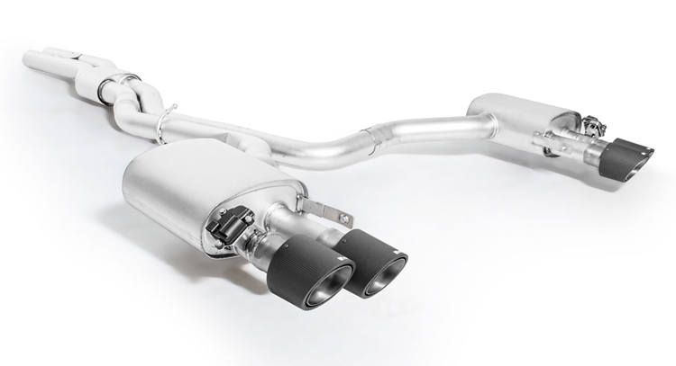 Remus Audi RS6 & RS7 C8 axle back system 4.0 Mild Hybrid GPF/roetfilter