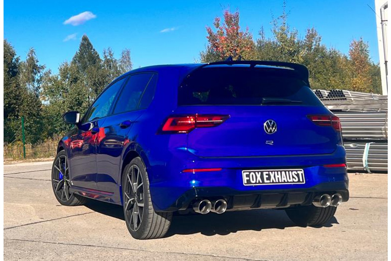 Sierstukken Volkswagen Golf 8 R 2x100 type 25 voor Originele Demper