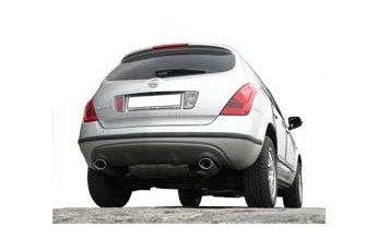 Nissan Murano Z50 Einddemper Uitgang rechts/links - 140x90 Typ 3