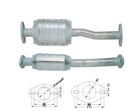 Rover 114 1.4 8V 1396 cc 54 Kw / 74 cv Magnaflow CAT Bouwjaar: 1