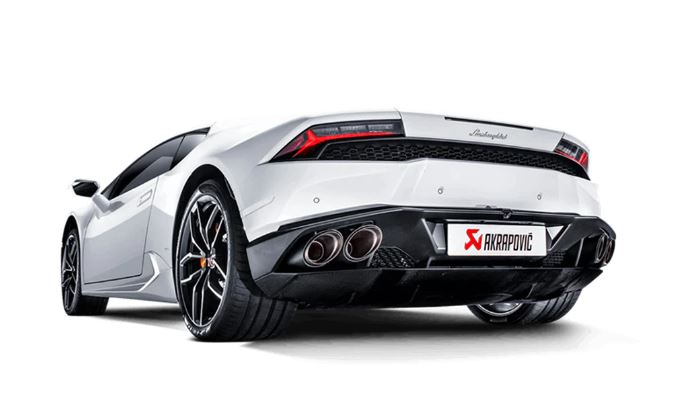 Lamborghini Huracan LP610-4 & LP580-2 Akrapovic Slip-On Line (SS) exhaust system