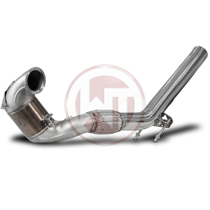 Downpipe Audi A3 8V 1.8 TSI 132kw met roetfilter/GPF (niet voor quattro) met sportkat. 200CPI