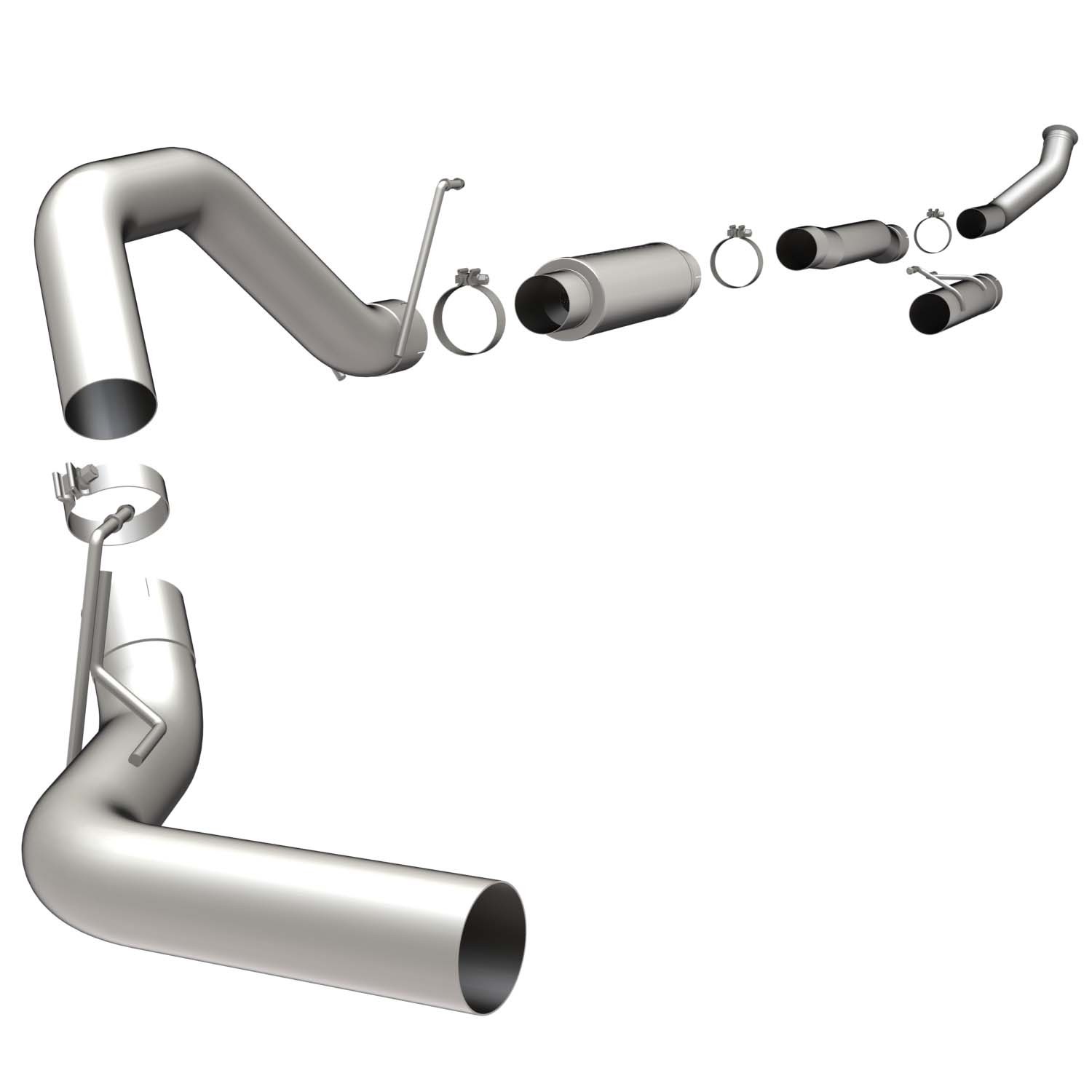 Dodge SYS TB 04.5-07 Dodge Diesel 5.9L Magnaflow Cat-Back