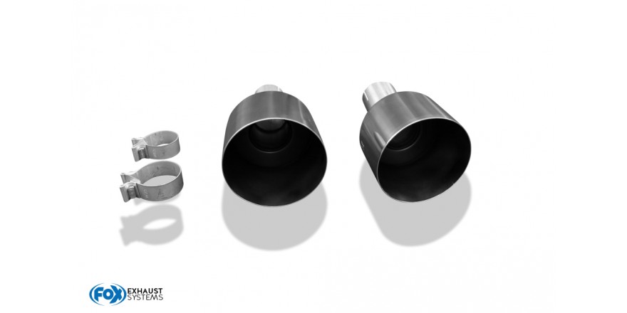Hyundai i30N Fastback Facelift tailpipe for the original silencer 1x160 type 10