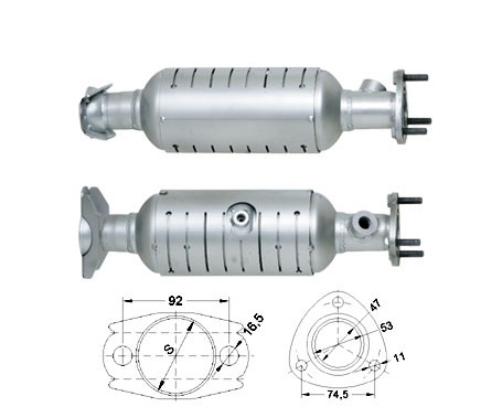 Honda HR-V 1.6i 16V 1590 cc 91 Kw / 124 cv D16W5 Magnaflow CAT B