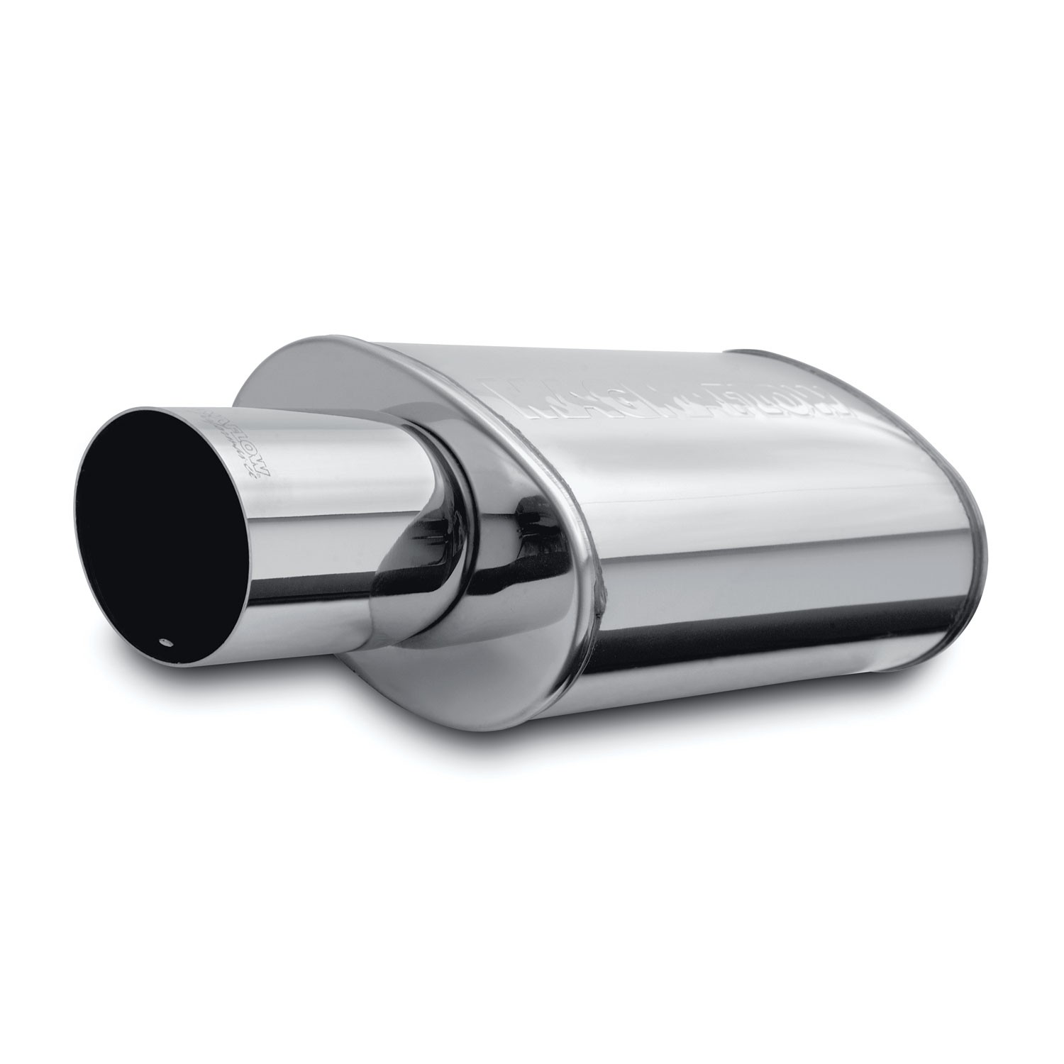 Muffler W/Tip Mag SS 14X5X8 2.25/4. Magnaflow Demper 