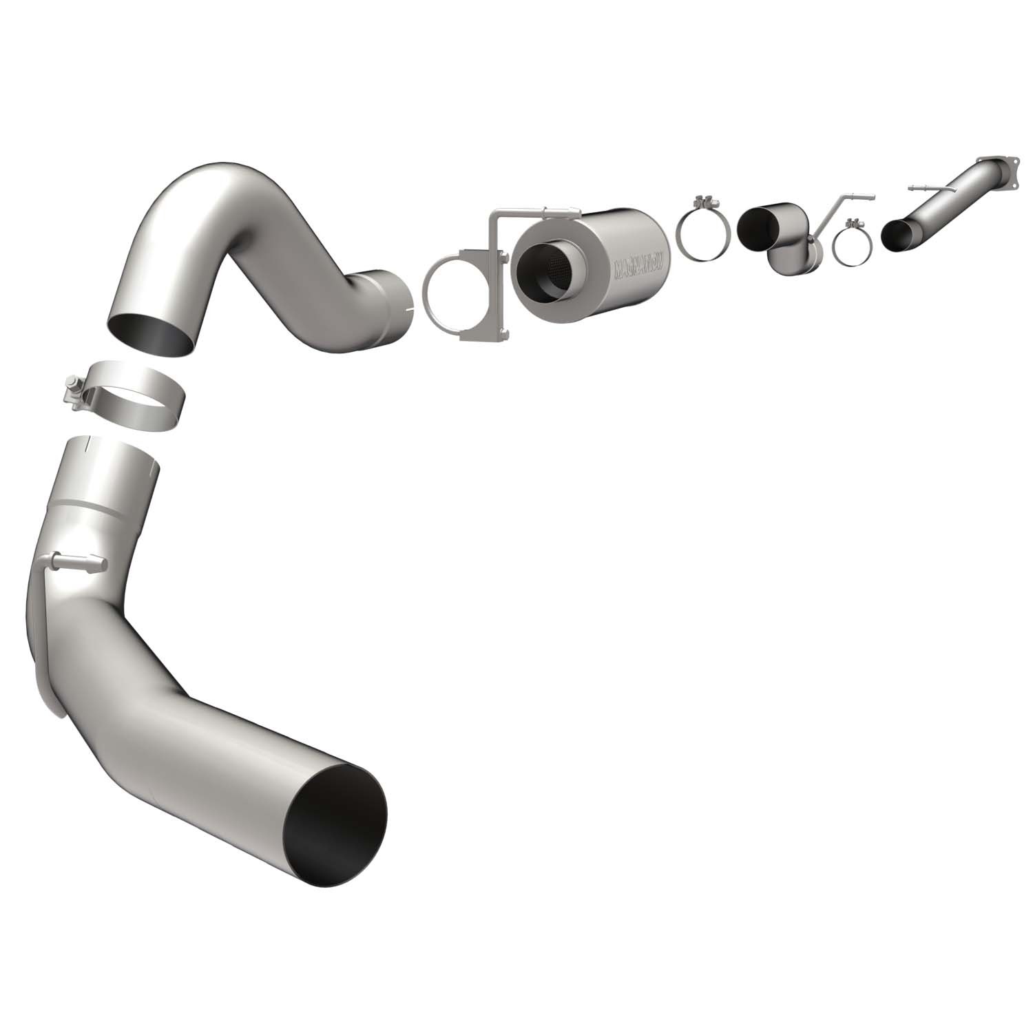 Chevrolet Cat-Back 01-07 Chevy Duramax 6.6L Magnaflow Cat-Back
