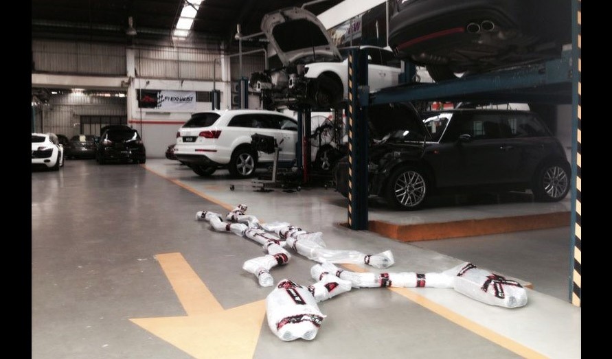FI Exhaust Cat-Back Systeem Audi S5 8T 3.0TFSi Valvetronic