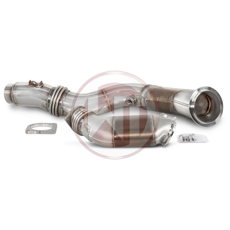 BMW M4 F82/83 zonder roetfilter Wagner Downpipe kit incl. 1x 200CPI sportkat.