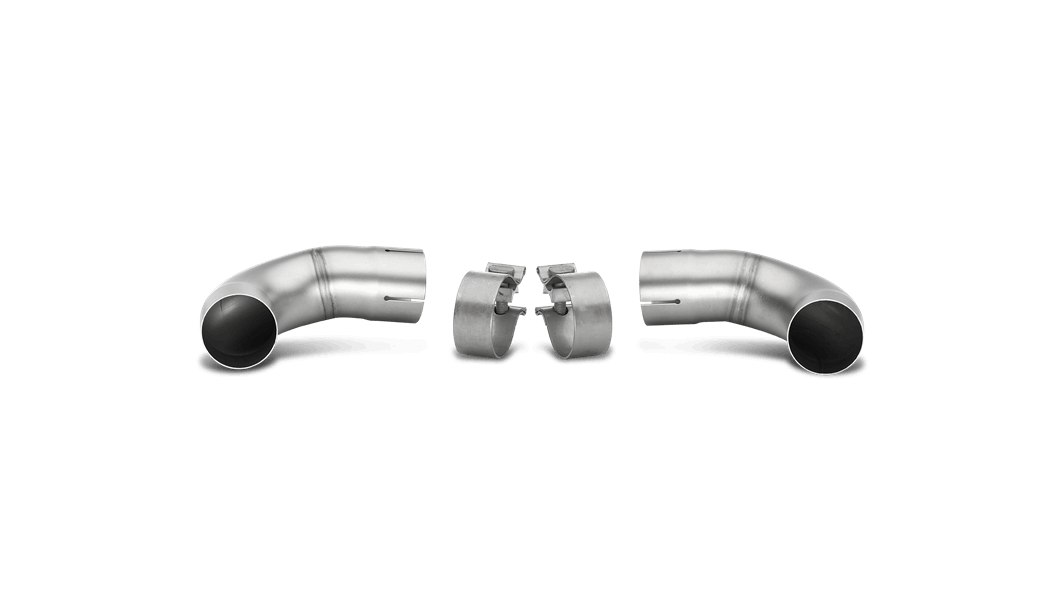 Akrapovic VW Golf VI Gti – Link Pipes For Carbon Tailpipe Set (Fits On Stock Exhaust)