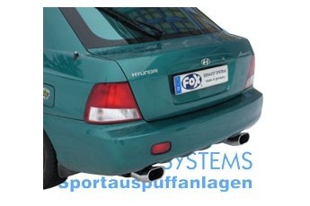 Hyundai Accent Typ LC Einddemper rechts/links - 135x80 Typ 57 re