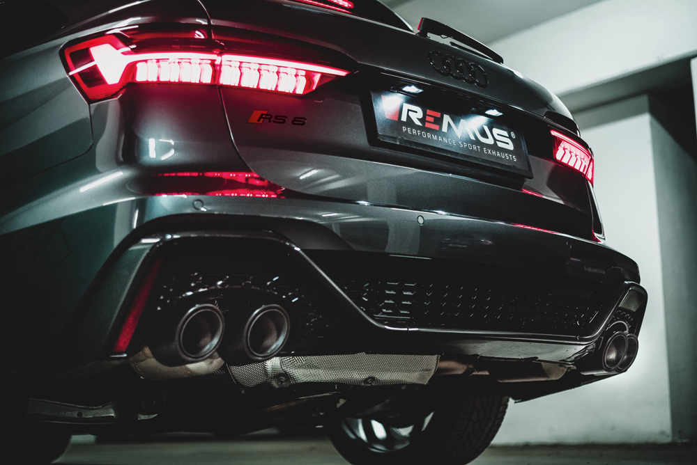 Remus Audi RS6 & RS7 C8 axle back system 4.0 Mild Hybrid GPF/roetfilter