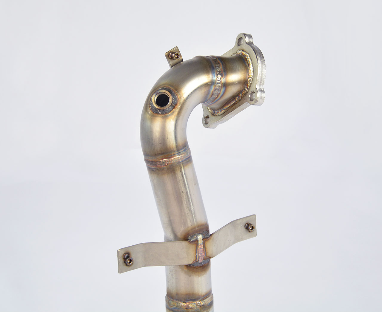 595 ABARTH 1.4T "Trofeo Edition" (140 Hp) (Ø65 with valve) 2015 Turbo downpipe kit (Replaces catalyt
