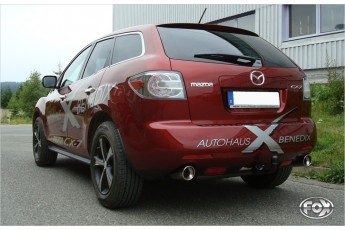 Mazda CX7 Einddemper dwars Uitgang rechts/links - 1x100 Typ 17 r