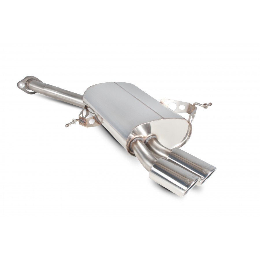 Scorpion rear silencer BMW E90/E91/E92 325/328/330