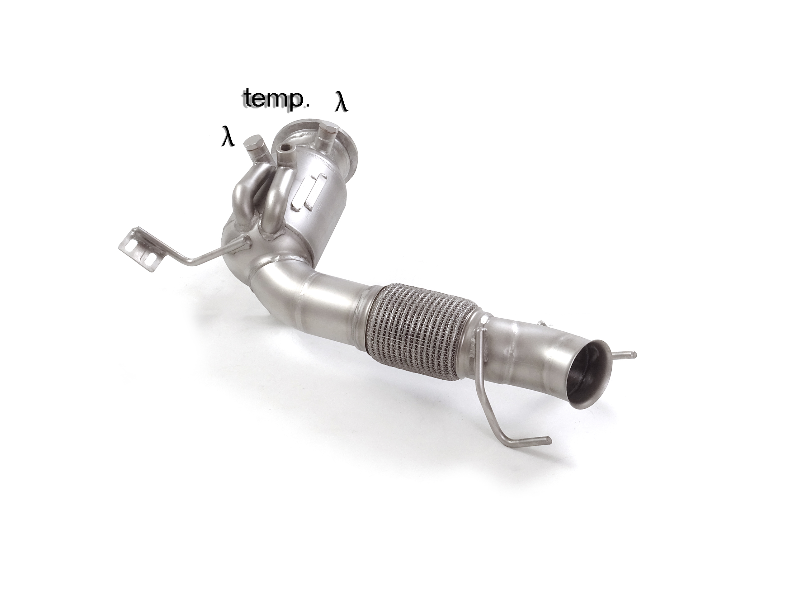 BMW 1series F40 128Ti Stainless steel metallic catalyst 200cpsi group n with OPF / GPF filter remova