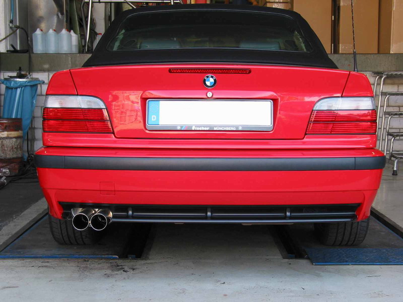Rear Muffler BMW 3 Series Coupe Exhaust Systems