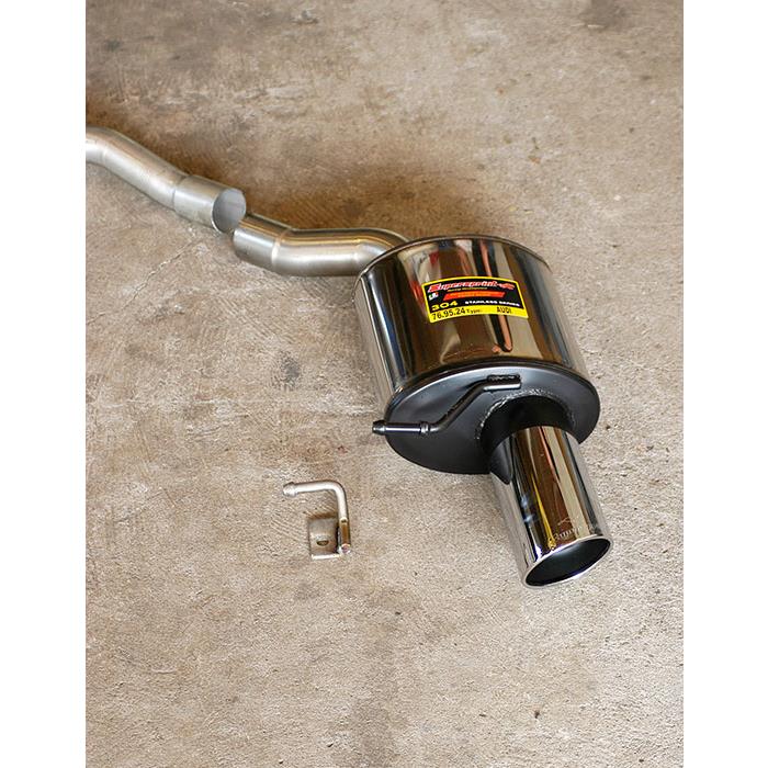 AUDI A6 C7 4G (Sedan + Avant) 2.0 TFSI (211 Hp) 2013 -> 2014 Rear exhaust Right O100