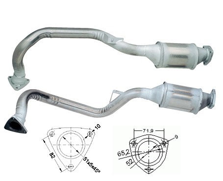 Audi 80 2.6 V6 2597 cc 110 Kw / 150 cv ABC Magnaflow CAT Bouwjaa