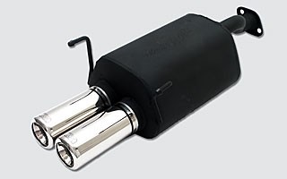 Einddemper Honda Civic (Sedan/coupe)  1992-1996 RVS eindstuk 80m