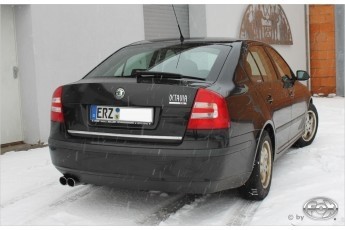 Skoda Octavia Typ 1Z RS Einddemper eenzijdig - 2x76 Typ 17 FOX