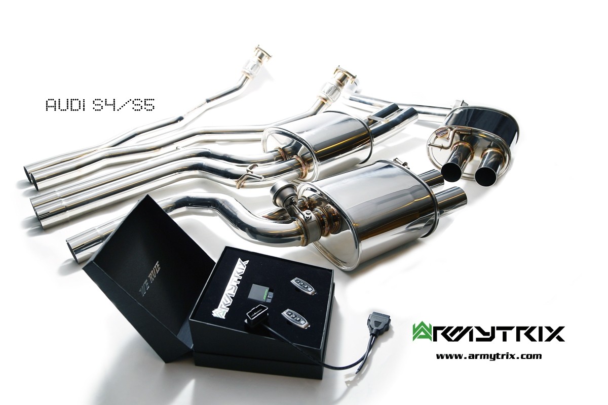 Audi A5/S5 (B8) Coupe/Cabriolet Cat-Back (ss) Armytrix EXHAUST 3