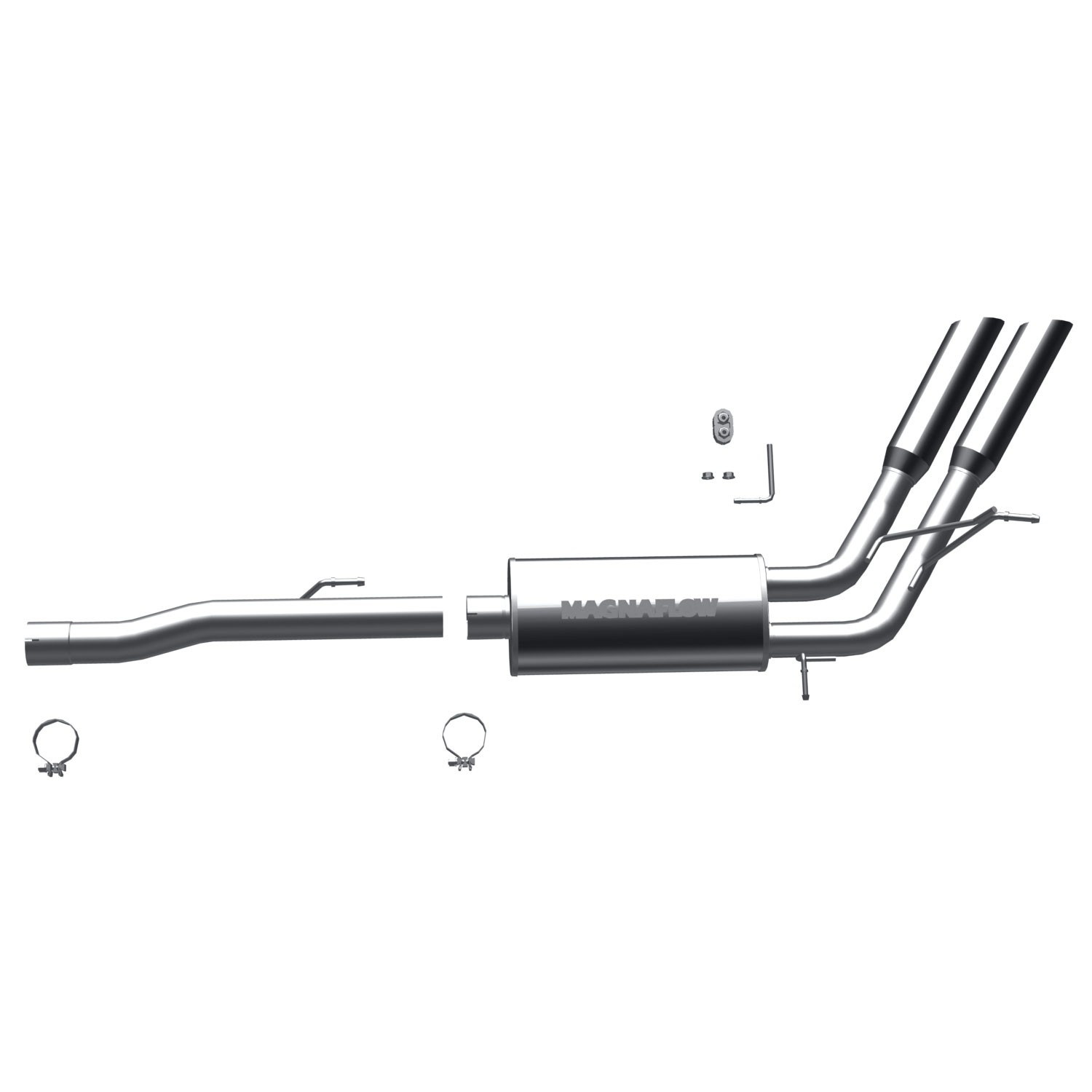 Dodge Cat-Back 08 Ram 1500 5.7 dual side Magnaflow Cat-Back