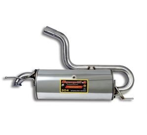 VW GOLF VI 1.4TSI (160 pk) 09 –› Supersprint Rear exhaust