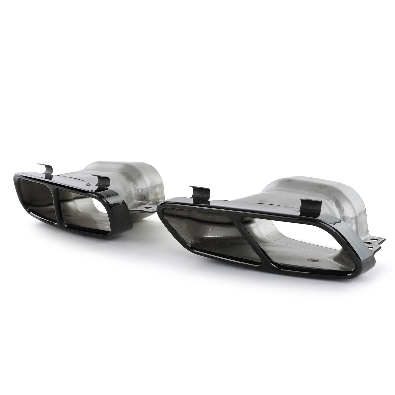 Uitlaat Sierstukken Mercedes A-Class W176 CLA W117 C117 (2012-2018) A45 CLA45 Zwart