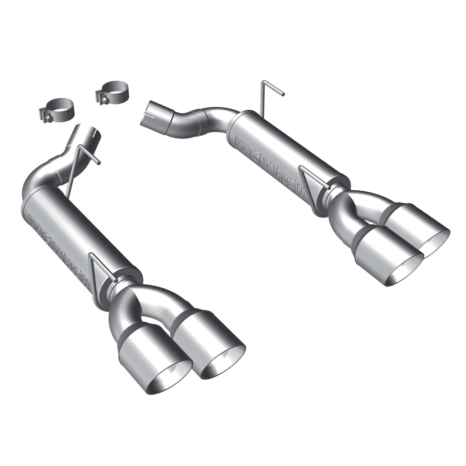 Ford Cat-Back 10 Mustang 4.6L Quad Tip Magnaflow Cat-Back