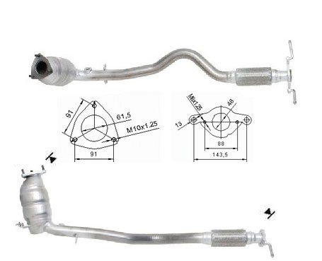 Alfa Romeo 147 1.6i 16V 1598 cc 77 Kw / 105 cv AR37203 Magnaflow