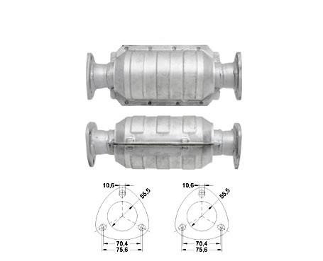 Opel SENATOR 3.0 24V 2986 cc 150 Kw / 204 cv C30SE Magnaflow CAT