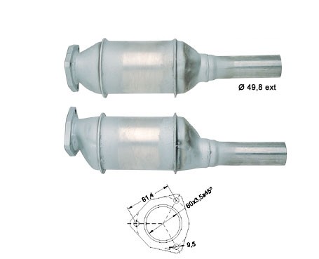 Seat CORDOBA 1.8i GTI 16V 1781 cc 95 Kw / 129 cv ADL Magnaflow C