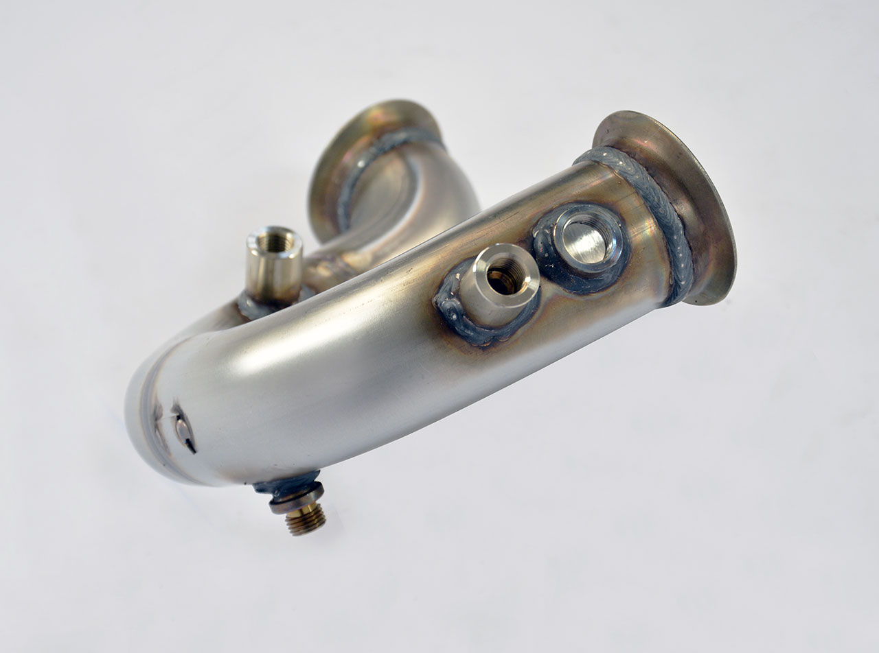 AUDI A3 8V Cabrio QUATTRO 2.0 TDI (150 Hp) 2013 Turbo Downpipe (replaces diesel soot filter) With se