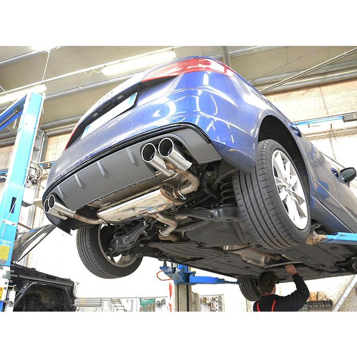 AUDI A3 8V Sedan 1.5 TFSI (150 Hp) 2017 Endpipe kit OO90 Right + OO90 Left