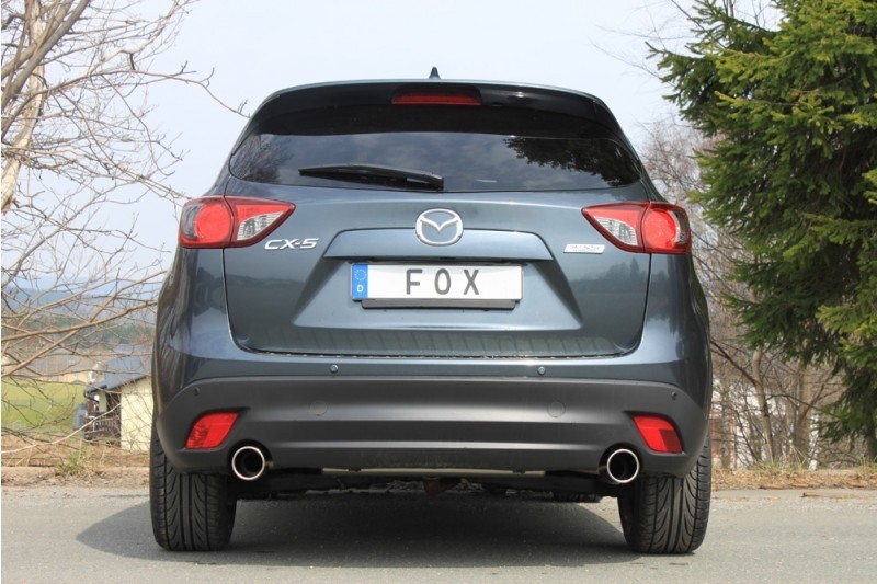 Einddemper Mazda CX5 Diesel Duplex 1x100 rond