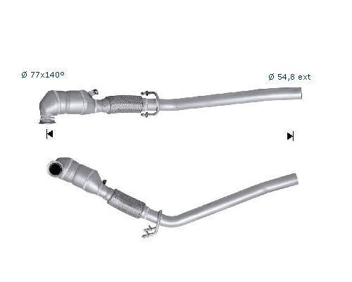 VW PASSAT V 2.0TDI 1968 cc 90 Kw / 122 cv BVE Magnaflow CAT Bouw