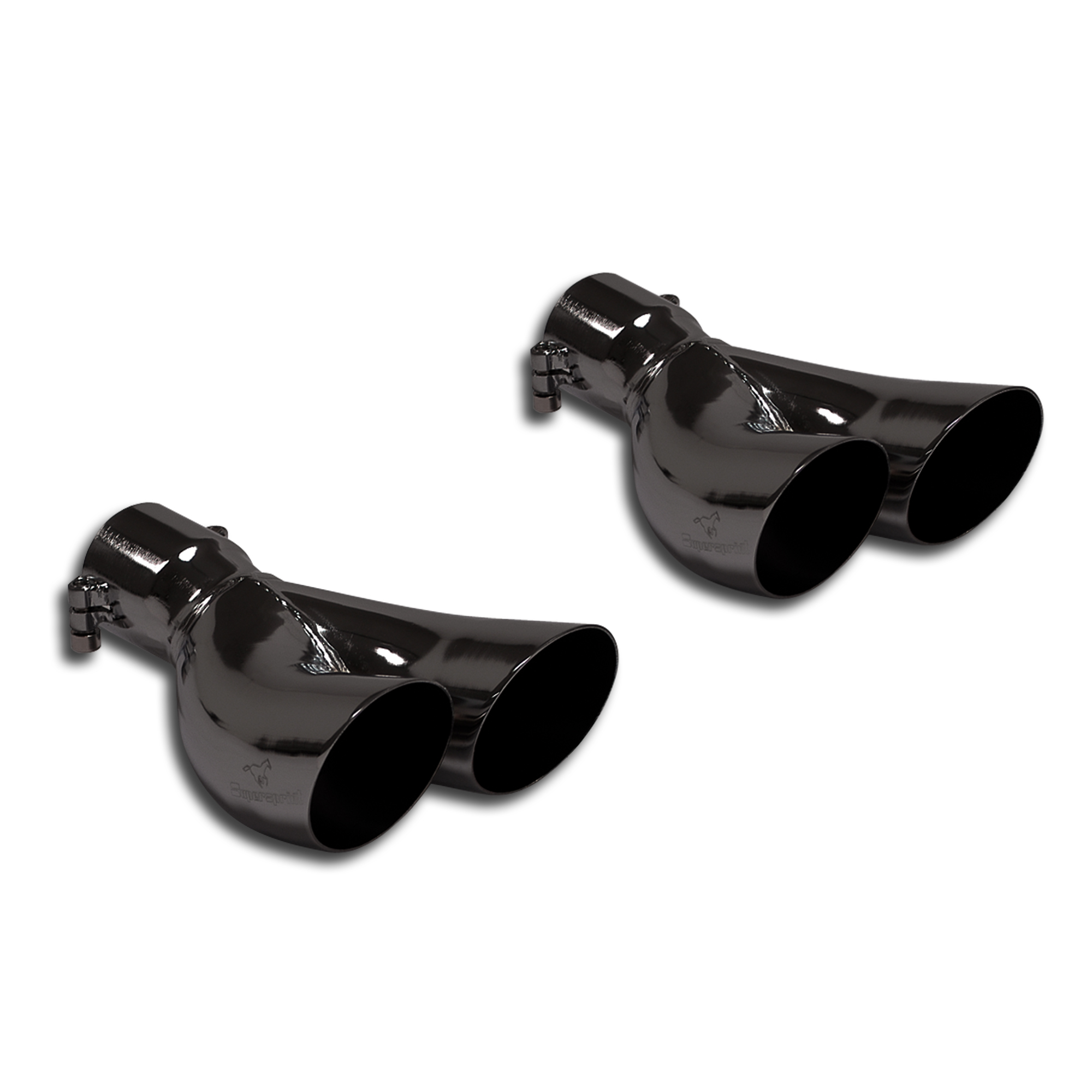 Endpipe kit Right OO70 - Left OO70 BLACK