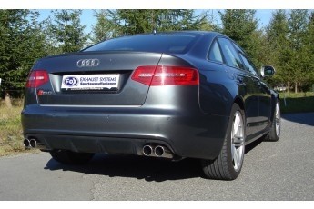 Audi RS6 4F Einddemper rechts/links - 2x80 Typ 16 rechts/links F