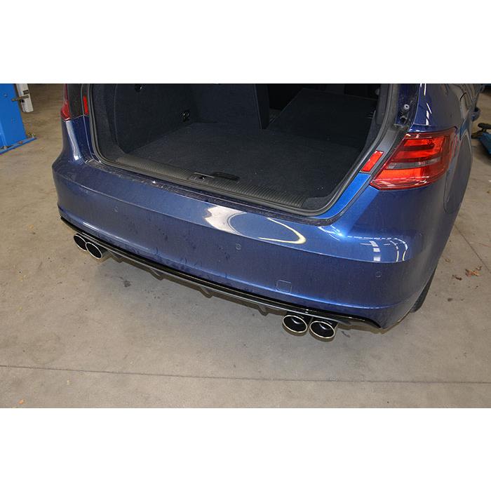 AUDI A3 8VA Sportback 2.0 TDI (184 Hp) 2013 Oval endpipe kit Right + Left 145 x 95