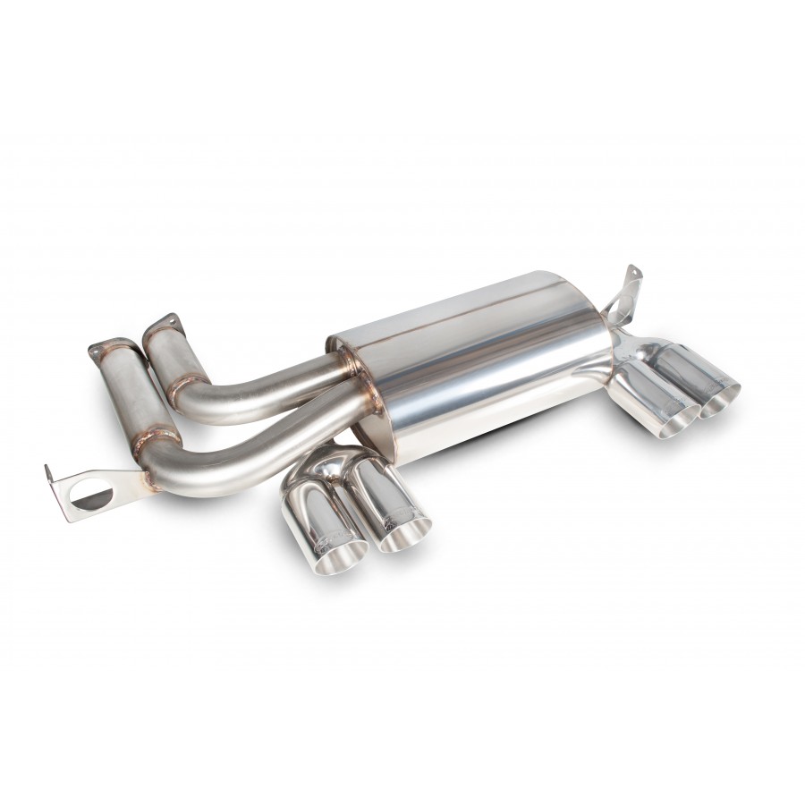Scorpion rear silencer BMW E46 M3 gepolijst