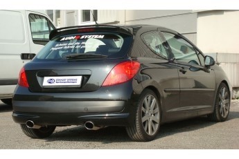 Peugeot 207/ 207cc/ 208 Einddemper Uitgang rechts/links - 115x85