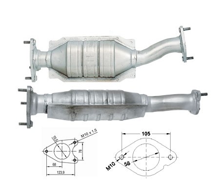 Ford COUGAR 2.5i V6 2544 cc 125 Kw / 170 cv Magnaflow CAT Bouwja