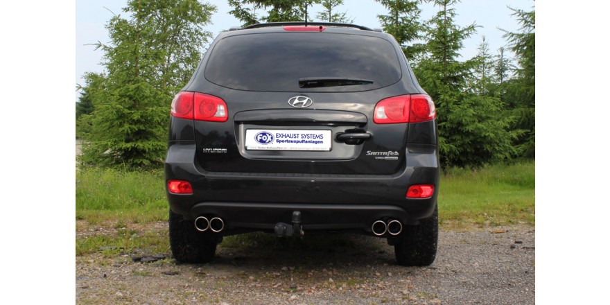 Hyundai Santa Fe 4x4 - CM Einddemper rechts/links - 2x90 Typ 16