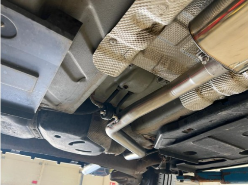 Fiat 500/ 500C front silencer