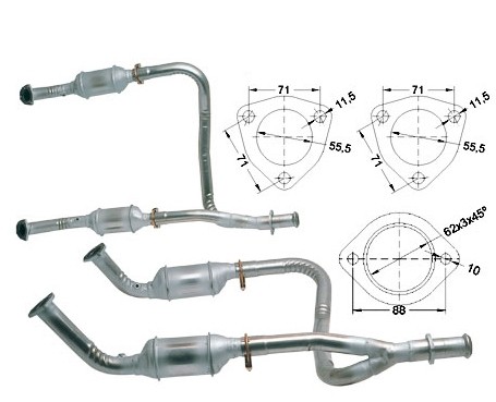 Land Rover RANGE ROVER 4.0 V8 3950 cc 140 Kw / 190 cv Magnaflow