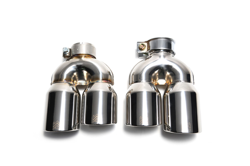 Armytrix BMW F15 X5 35i (N55B30) (2014-) Quad Chrome Silver Tips